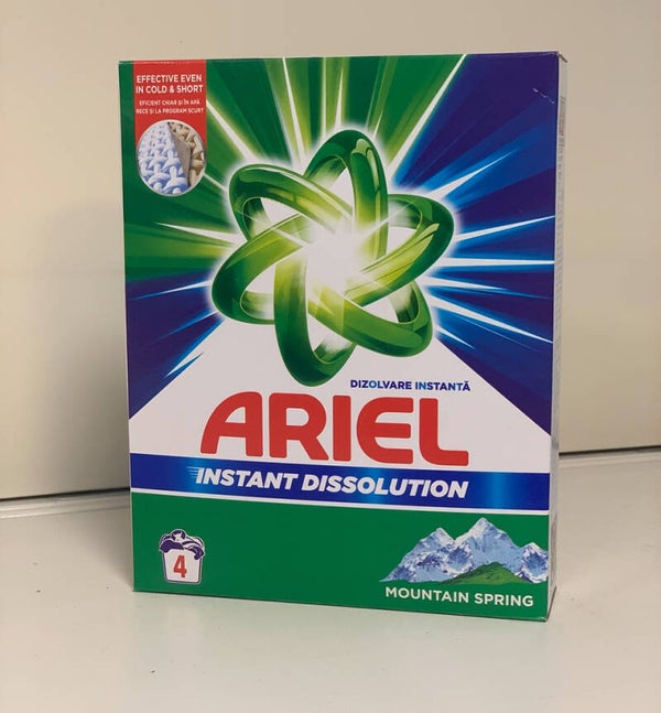 Ariel Instant Dissolution – Poudre – Mountain Spring – 4 lavages
