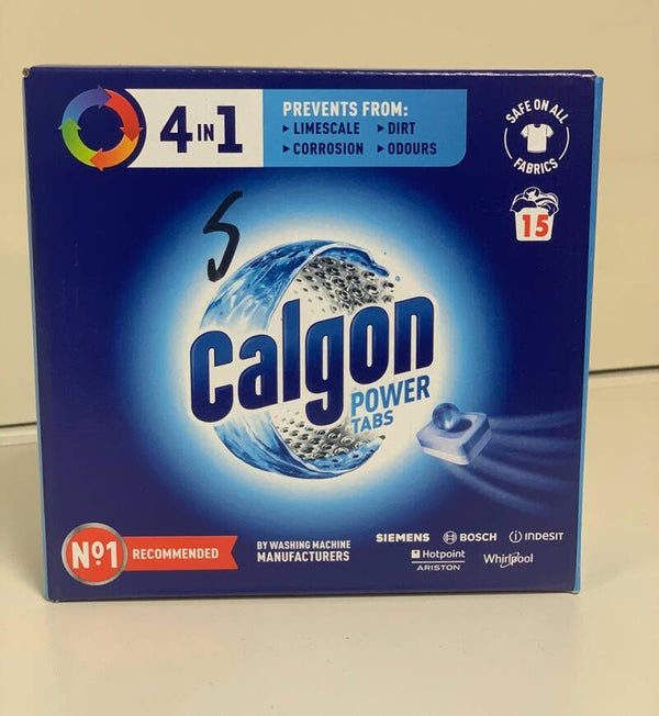 Calgon Power Tabs – 15 tablettes