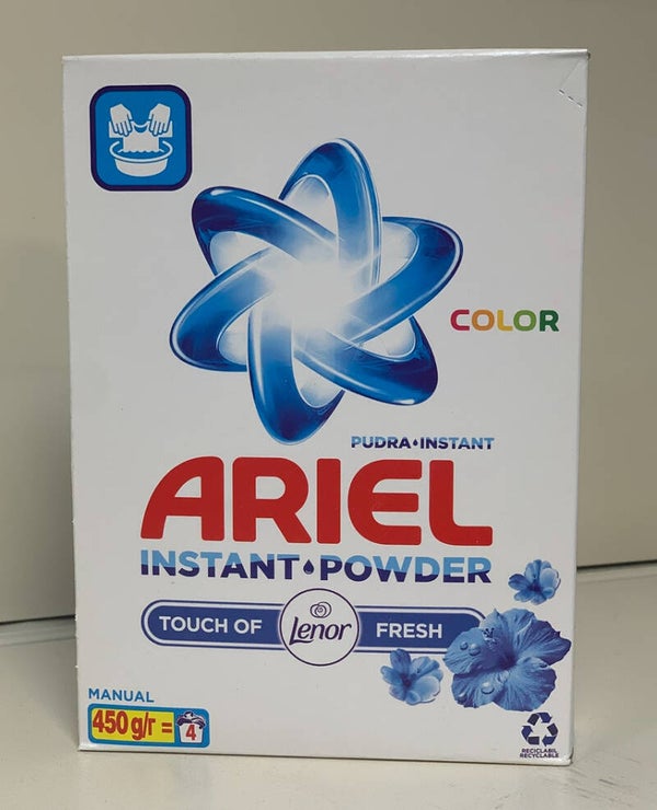 Ariel Instant Powder Color – Touch of Lenor – 450g