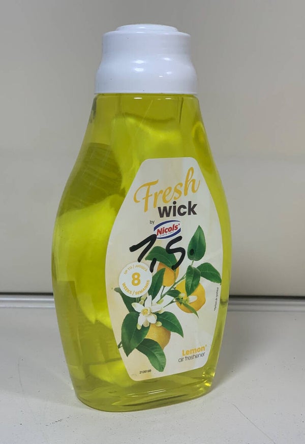 Fresh Wick by Nicols – Citron (désodorisant d’air)