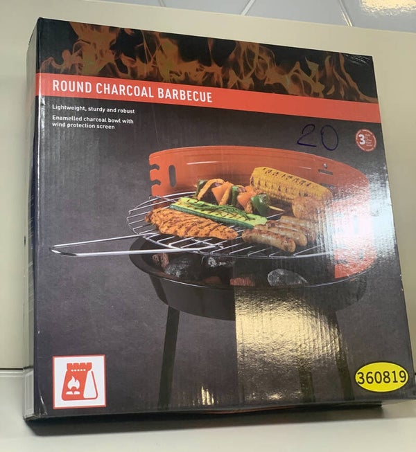 Barbecue rond au charbon – 3 ans de garantie