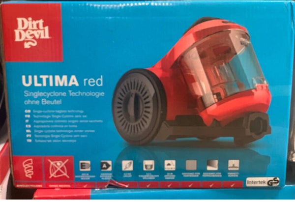 Aspirateur sans sac Dirt Devil Ultima Red – technologie Singlecyclone