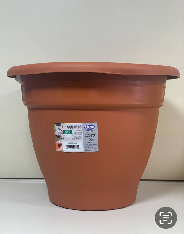 Pot de fleurs terracotta – 30 cm