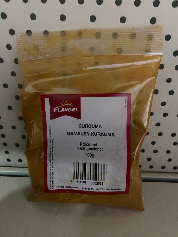 Curcuma moulu – Flavori (100g)