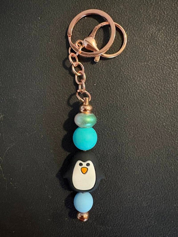 Penguin keychain