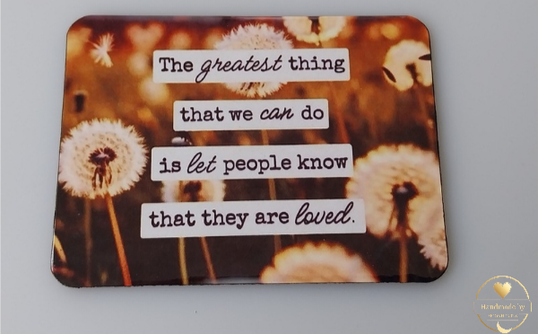 The greatest thing we can do