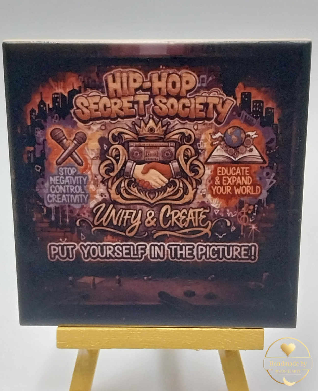 Tegeltje hip hop secret society