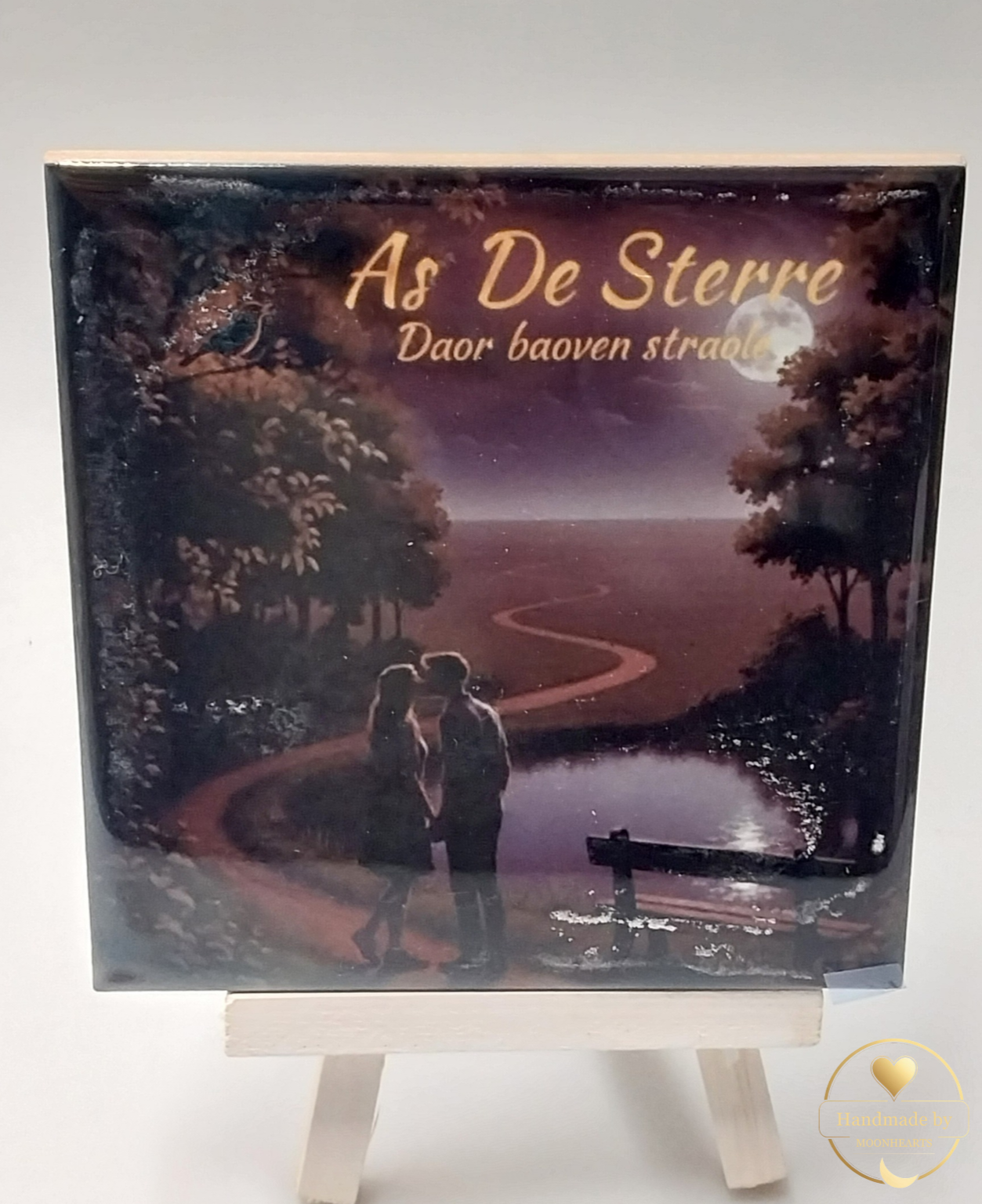 Tegeltje As de sterre doabove