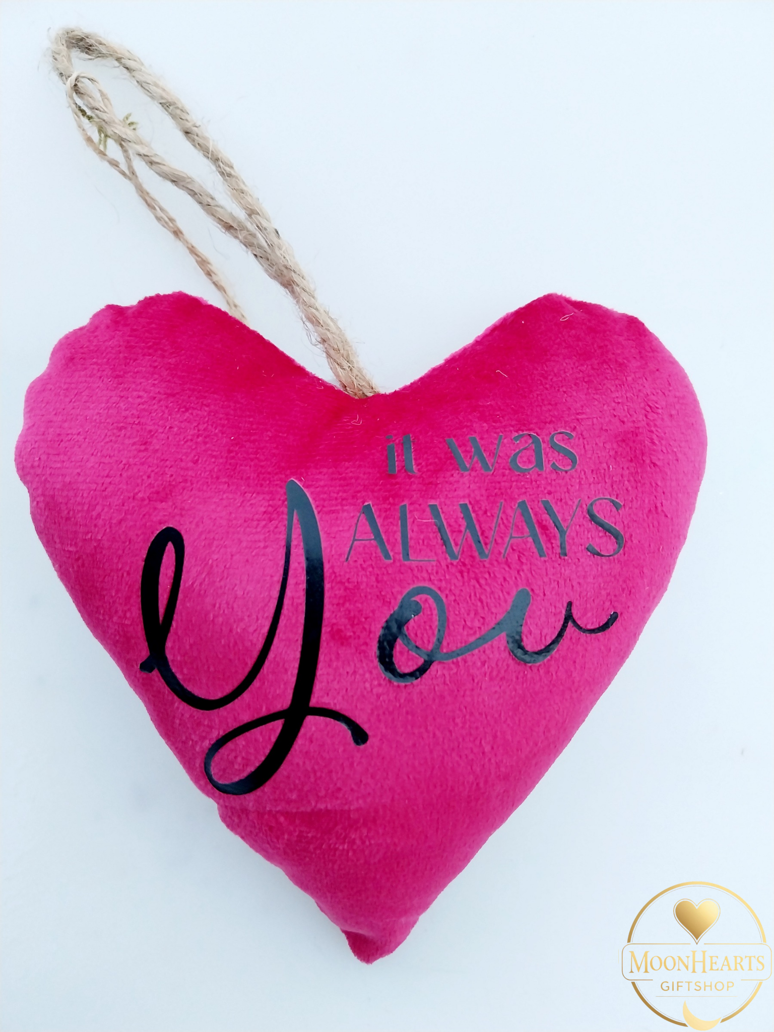 Pluche hart It was always you