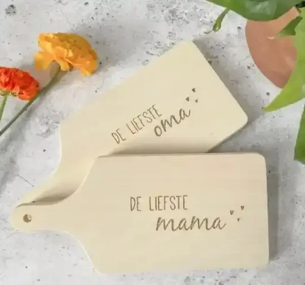 Hapjesplank liefste oma