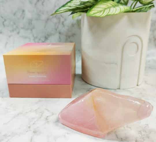 ExcluJess cristal soap rose quarts