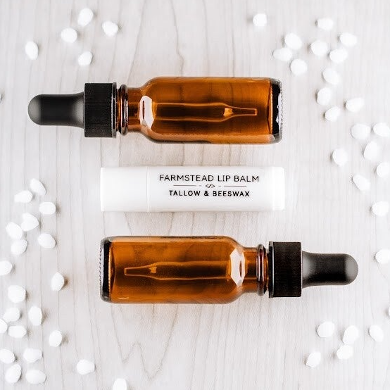 Farmstead Tallow & Beeswax Lip Balm