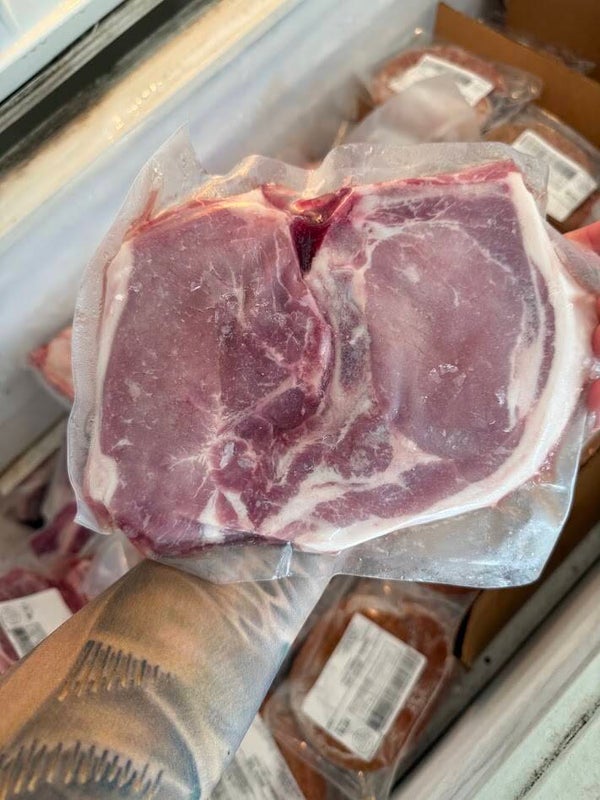 Bone in Pork Chops 1" Thick - 2 Pack