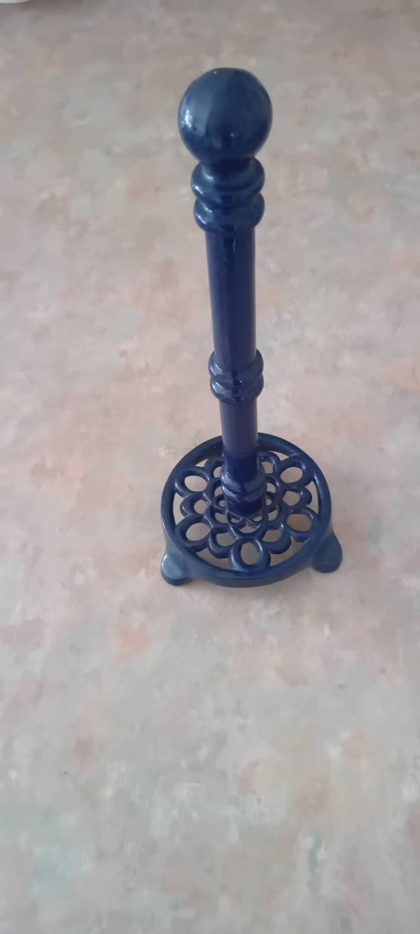 Cast iron kitchen roll holder.  UK Postage Only