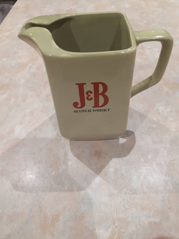 J&B Scotch Whiskey Jug Made By WADE. U.K Postage Only