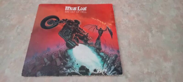 Vinyl LP Meat Loaf - BAT OUT OF HELL