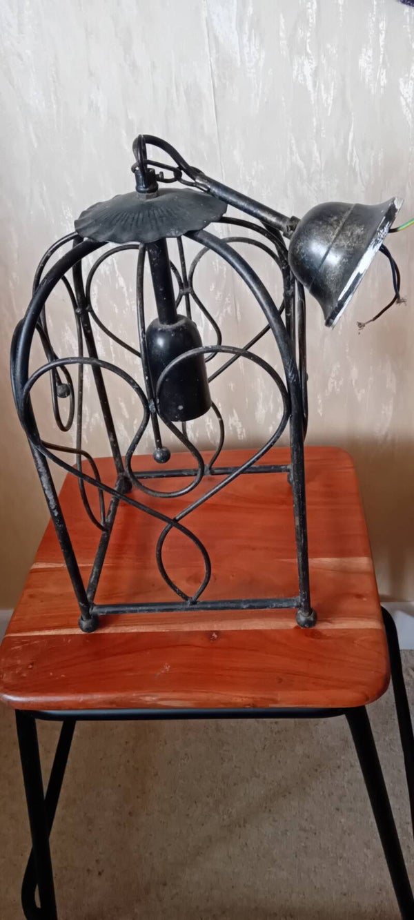UNTESTED - Rustic/Wrought iron style Ceiling Light. Uk Postage Only