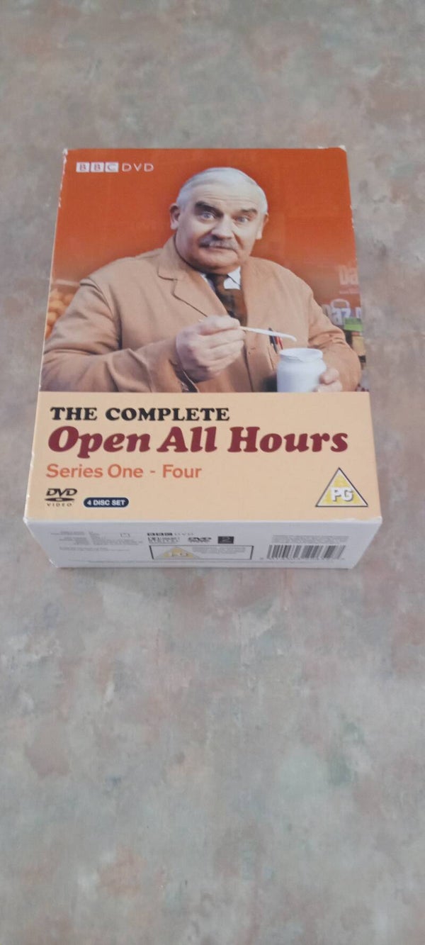 The Complete - Open all hours - Series One - Four. Uk Postage Only