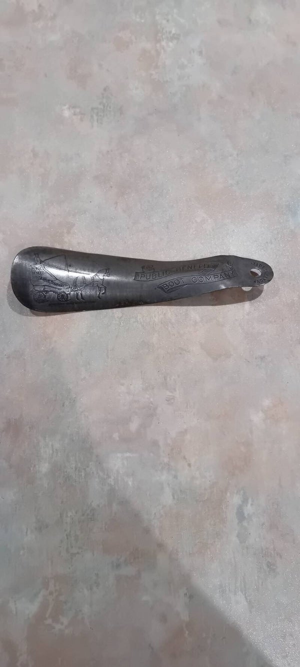 Vintage Public benefit boot company shoe horn.  Free Uk Postage Only