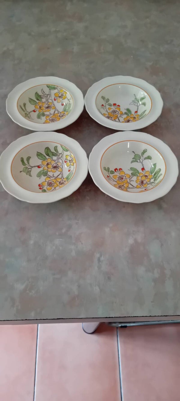 Vintage and collectable 4 Royal Doulton Bowls. D5453 Cir 1934 - 1936. Uk Postage Only