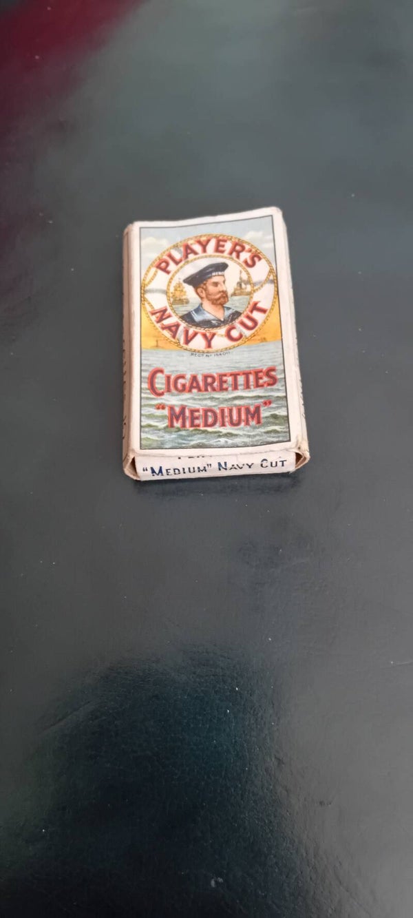 Vintage Player's cigarettes empty packet. Uk Postage Only