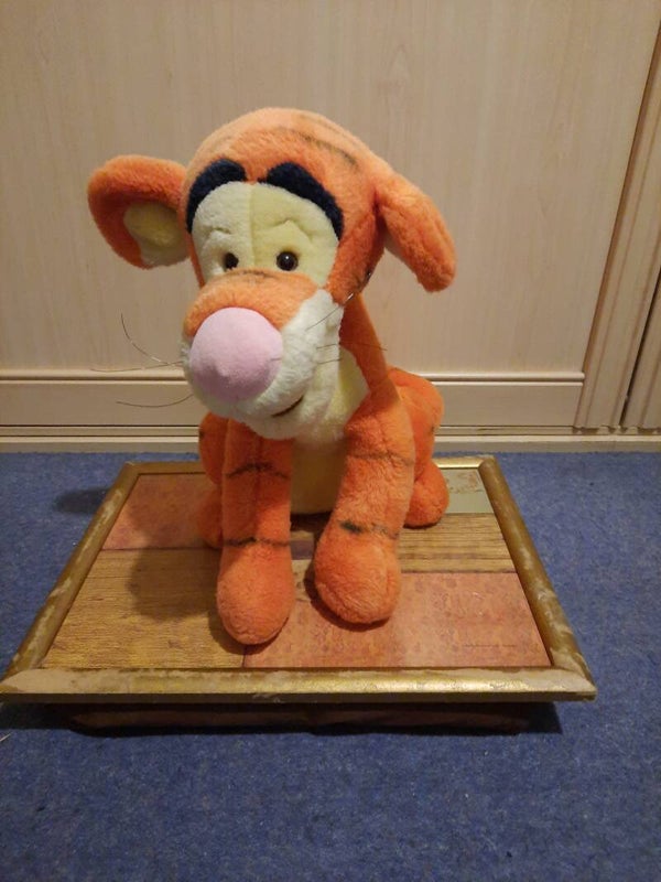 Large Disneyland Paris Tigger Plush ##