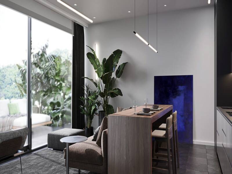 One-bedroom residence at UNIT SPACE CITY in Nyanyi, Bali, near Nuanu.
