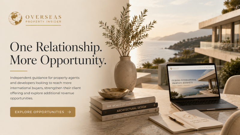 Overseas Property Insider connecting property agents and developers with international buyers and business opportunities