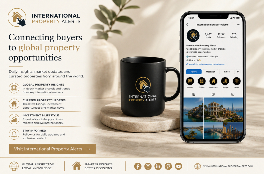 International Property Alerts global property platform featuring overseas property insights, market updates, investment guidance and international property opportunities.