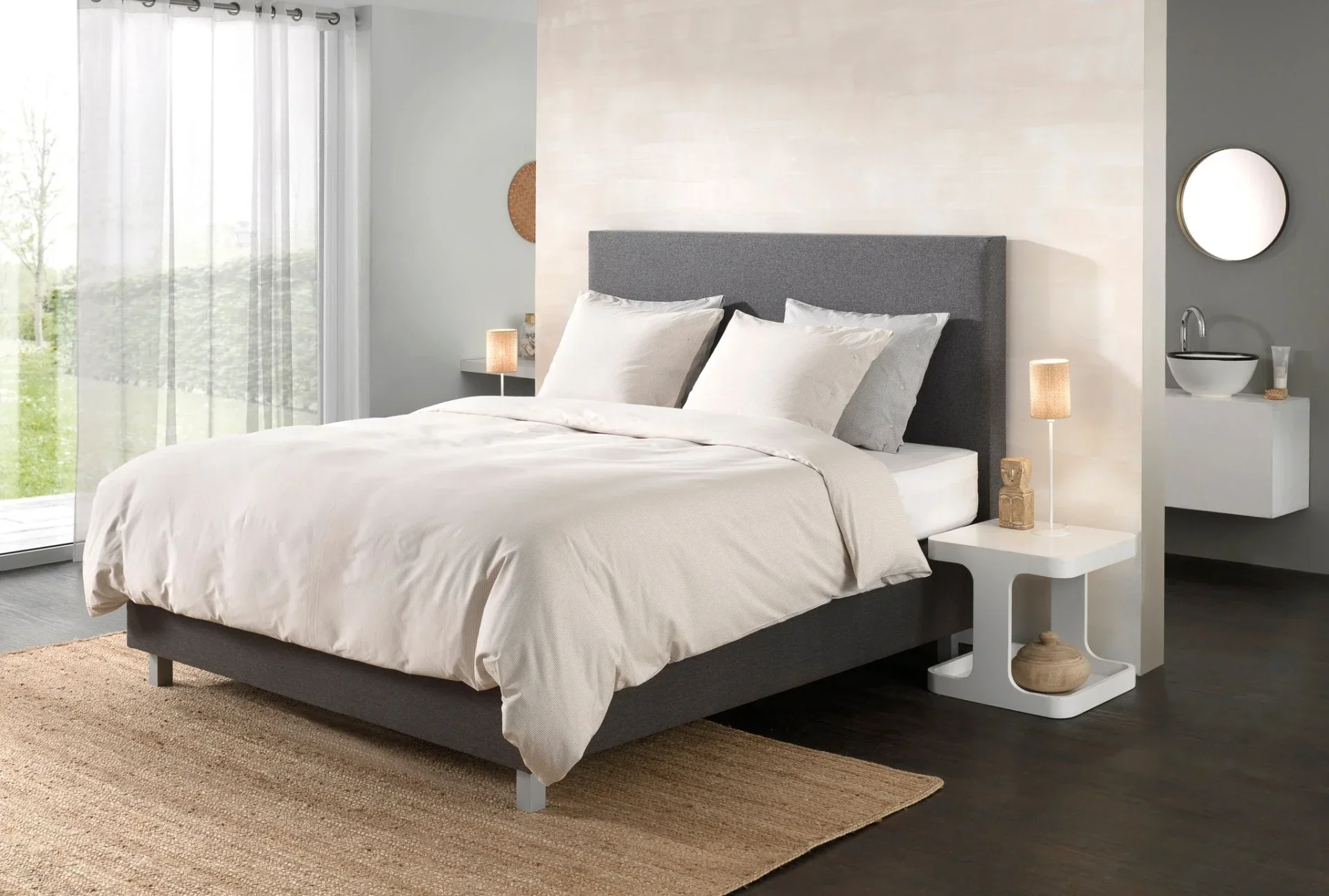 Yellow Dekbedovertrek Oxford