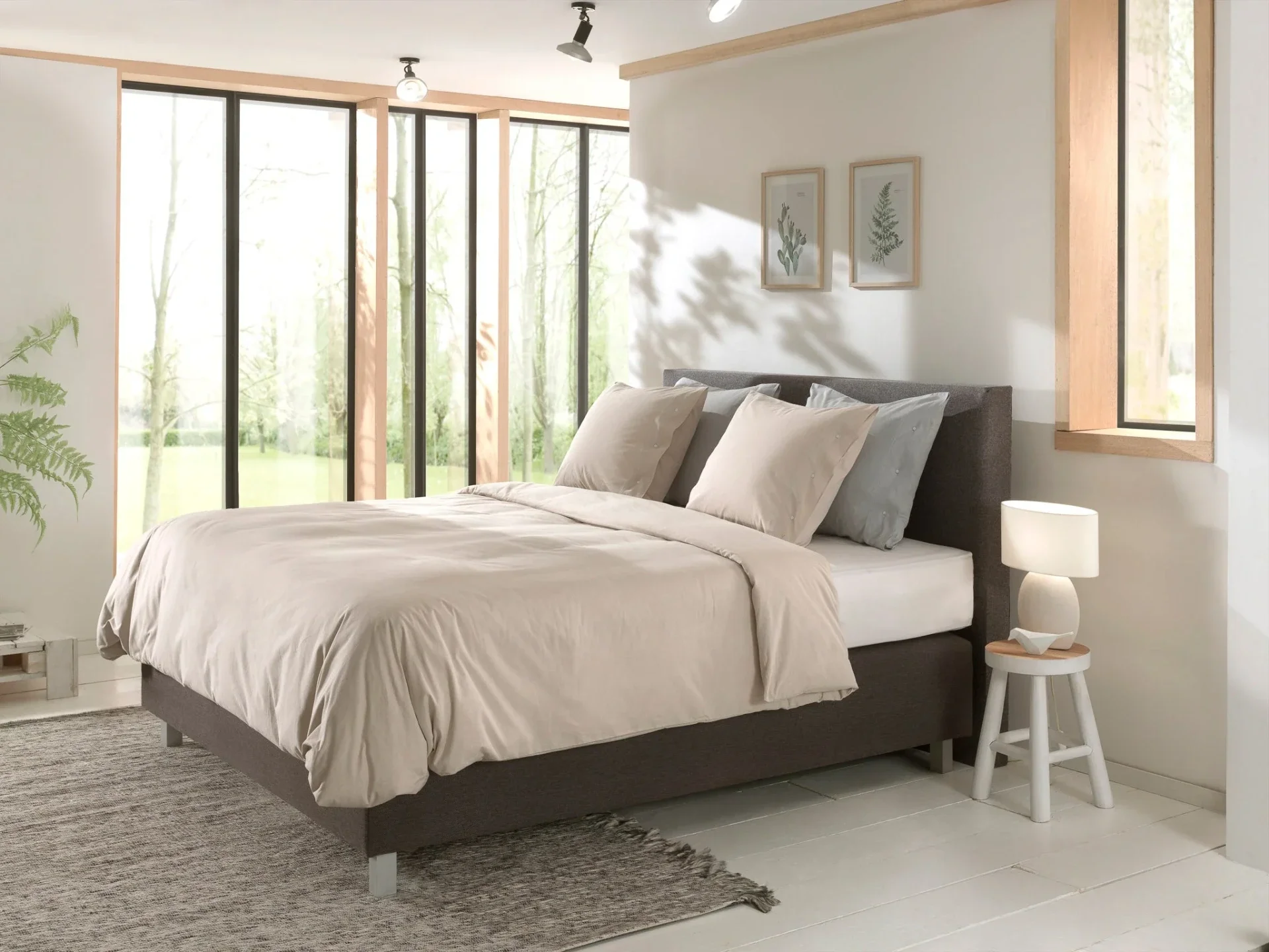 Yellow Dekbedovertrek Chambray