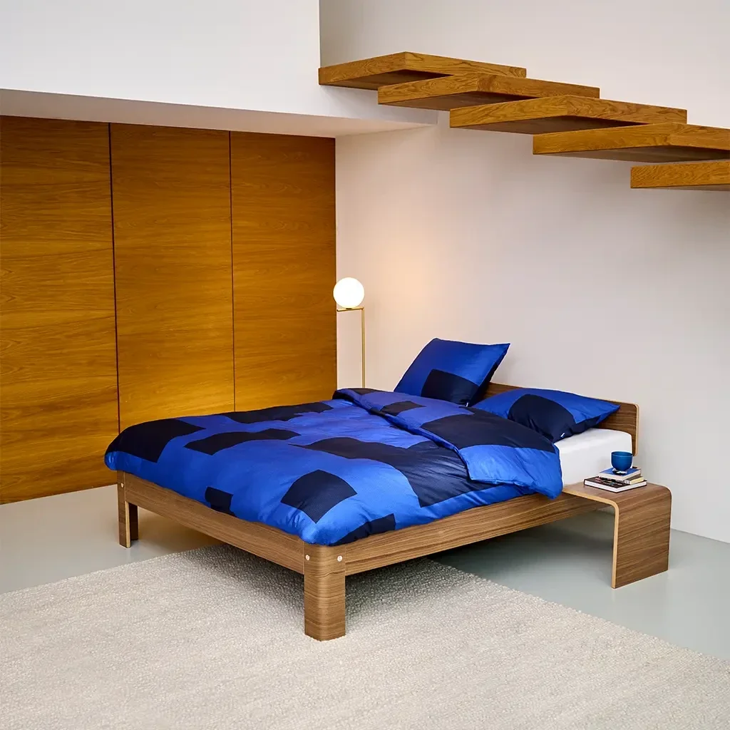 AUPING Dekbedovertrek Midnight Indigo