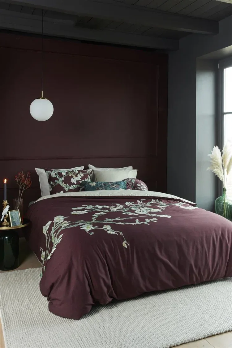 Beddinghouse Blossom Dark Red