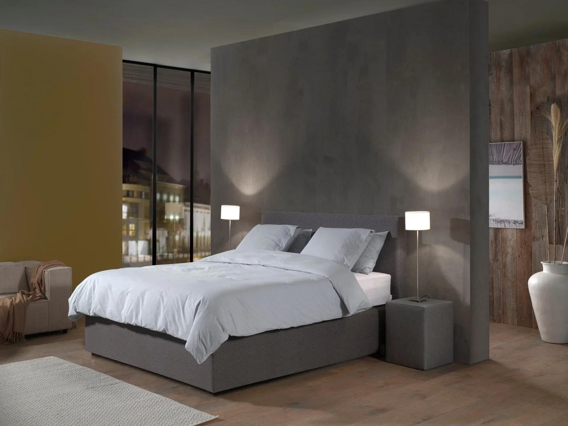 Yellow Dekbedovertrek Bassano