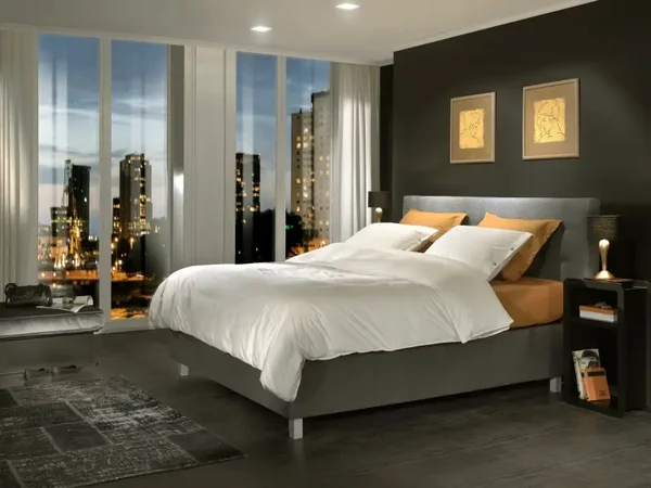 Yellow Dekbedovertrek Percale