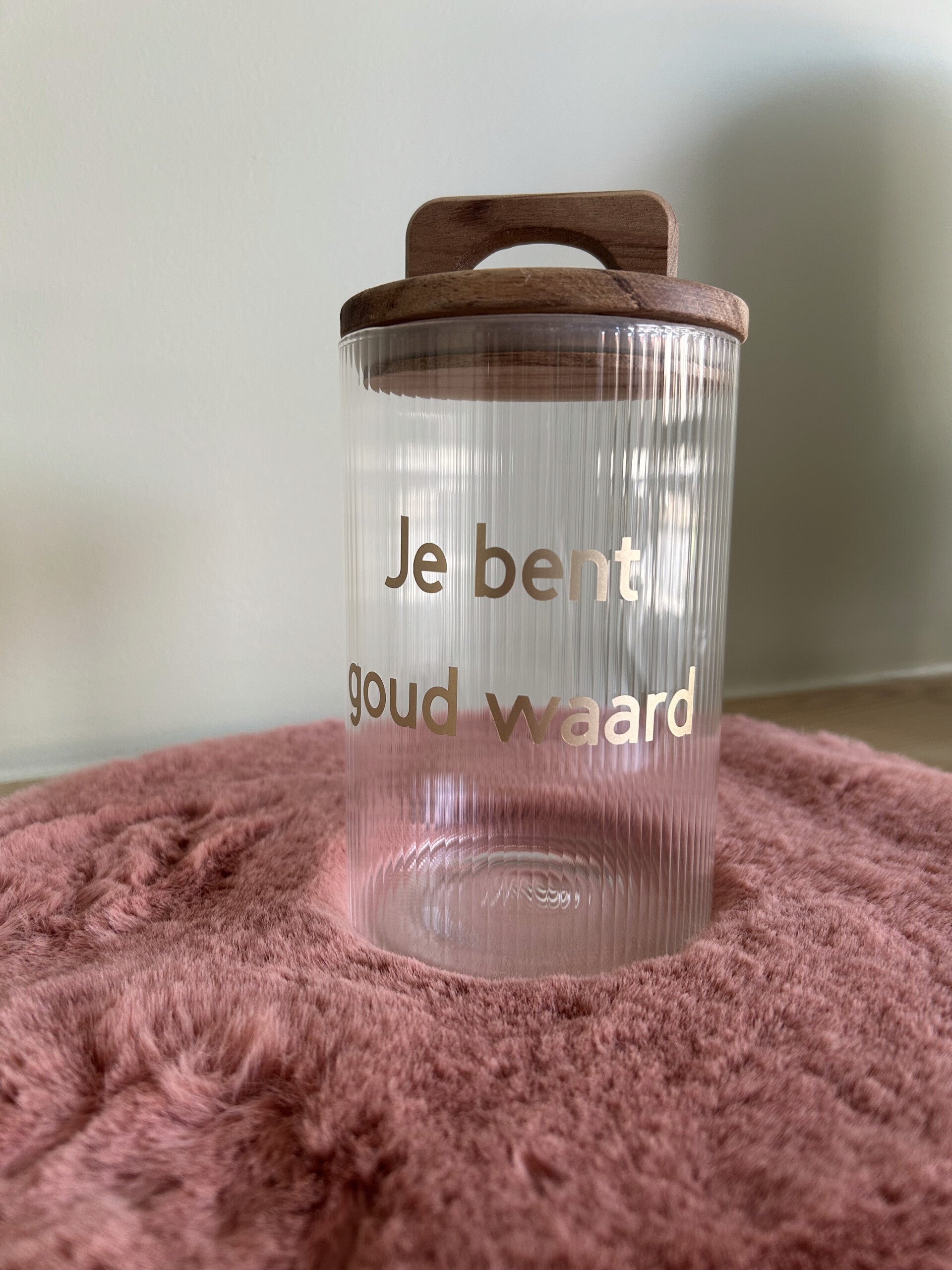 snoepbokaal (je bent goud waard )