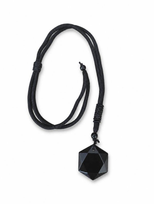 Zwarte Obsidiaan Hanger – Kracht, Bescherming & Stijl