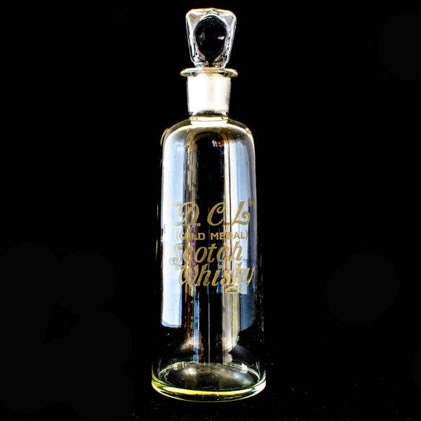 Vintage DCL Whisky decanter