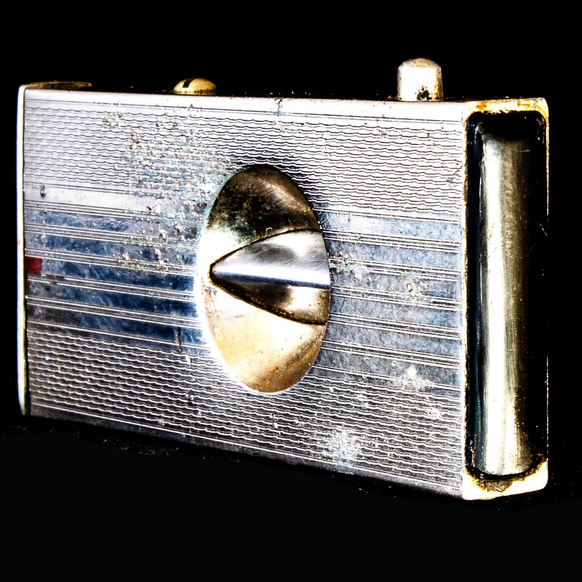 Vintage, spring action pocket cigar cutter by Solingen