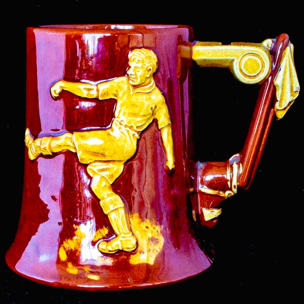 Dartmouth Pottery Football mug