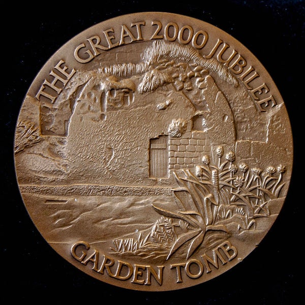 Israeli State medallion celebrating the Great 2000 Jubilee