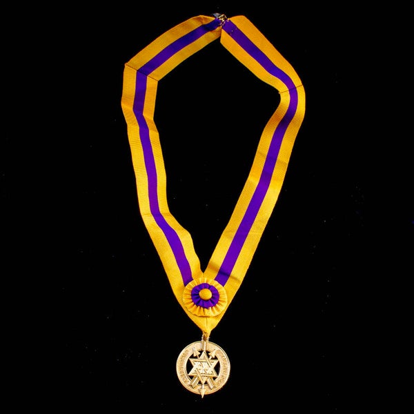 Order of the Secret Monitor Past Supreme Ruler Collarette and Jewel