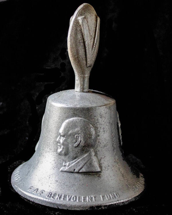 The RAF “Victory Bell” made from the aluminium of downed Luftwaffe aircraft