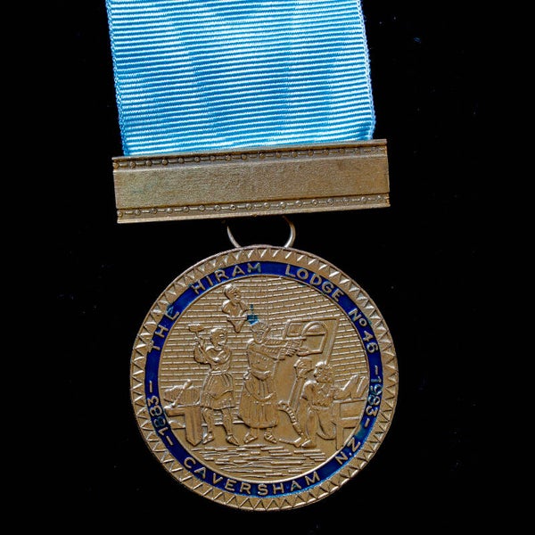 Hiram Lodge 46 (Caversham, Dunedin) Centenary Medal