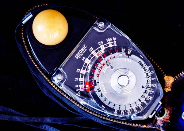 Sekonic Studio S Model-S light meter. Made In Japan Original Case and accessories