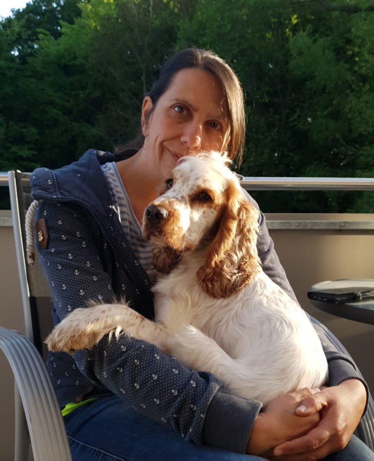 Ruhrpawtgrünerin Steffi mit Fiete
