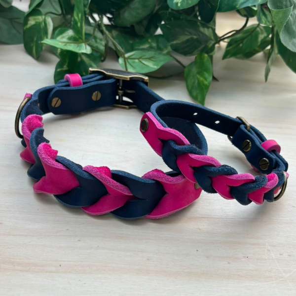 Fettleder-Halsband "Baldeneywelle"