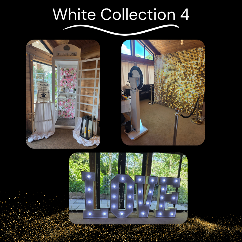  Photo Booth, Audio Guestbook & Love Package 