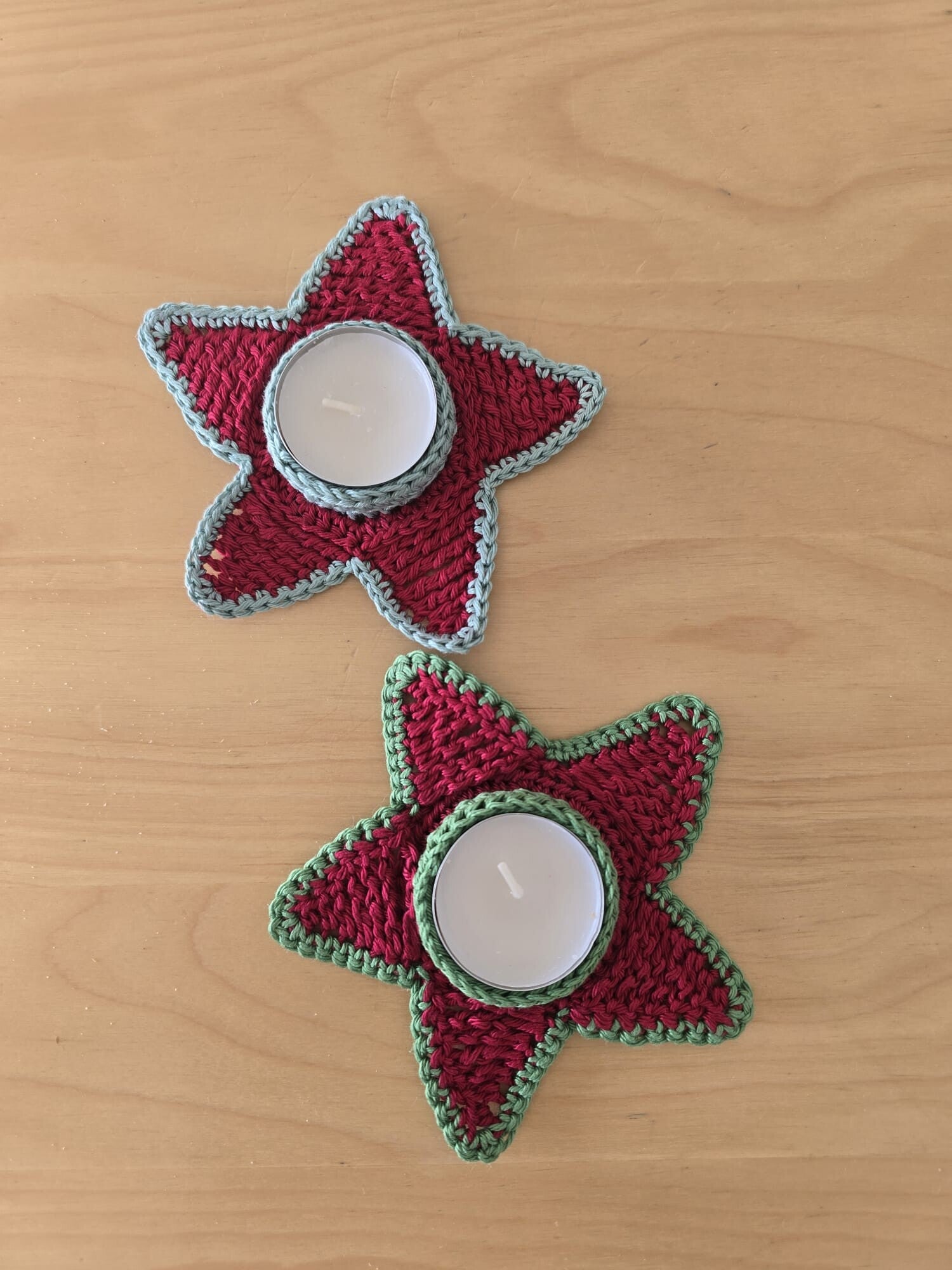 Teelicher Set "Sterne"