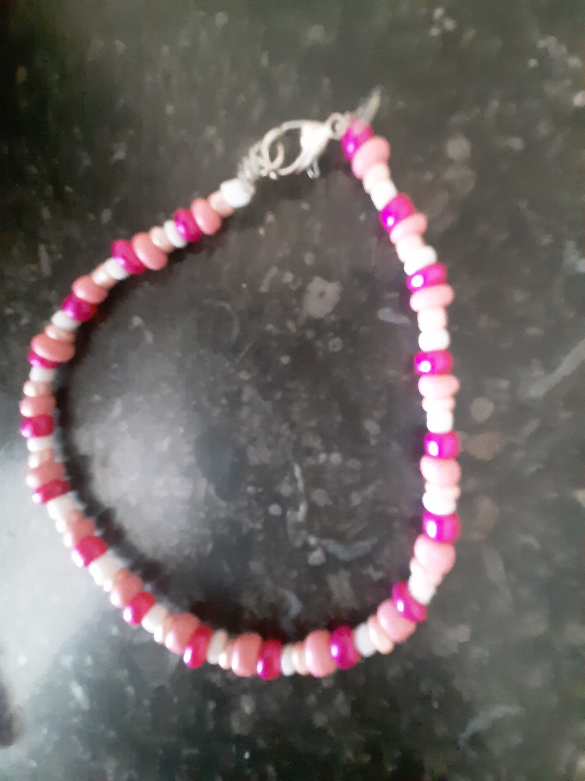 Zelfgemaakte armband